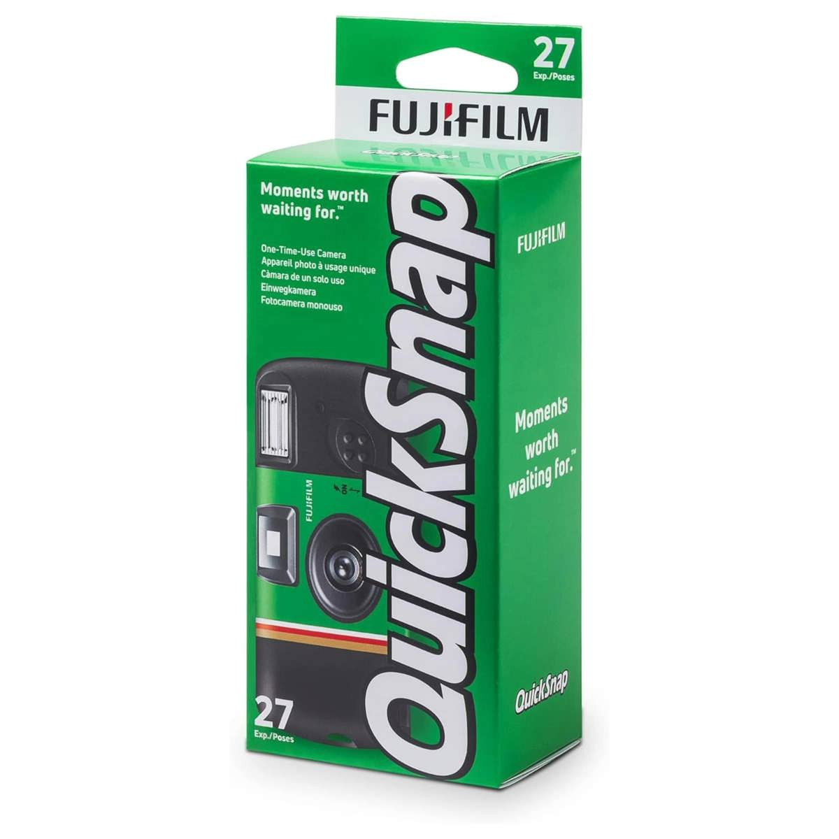 Fujifilm QuickSnap Flash 400 One Time Use 35mm Camera with Flash, 27 Exposures 25-Pack | Macy's