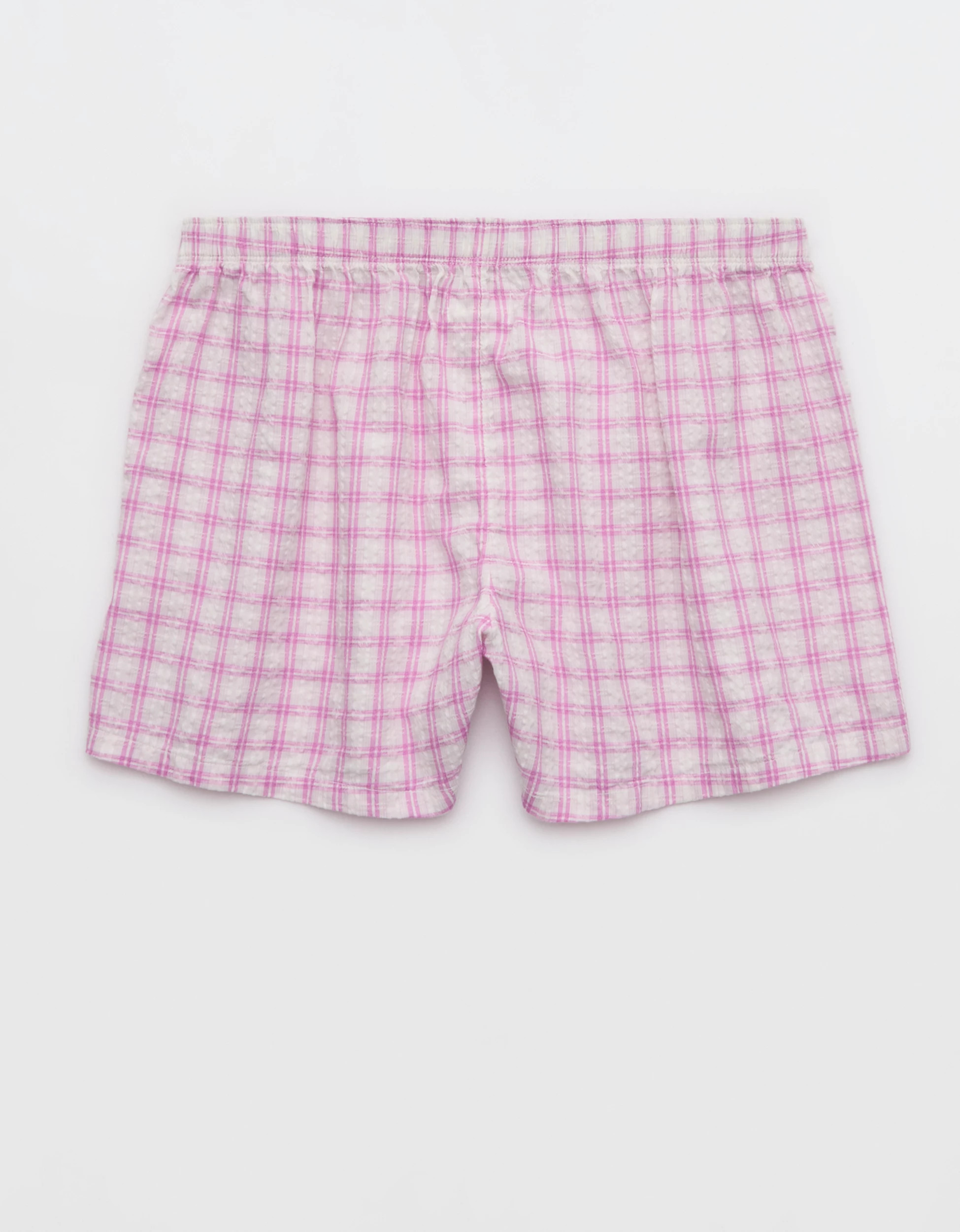 OVERSLEPT by Aerie Around Town Seersucker Boxer | American Eagle Outfitters (US & CA)