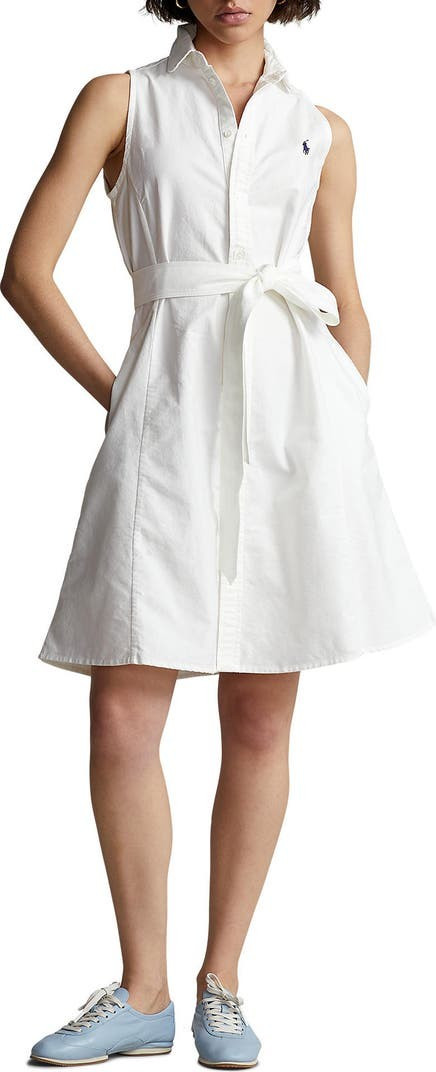 Blar Sleeveless Fit & Flare Shirtdress - Ralph lauren - Resort  | Nordstrom
