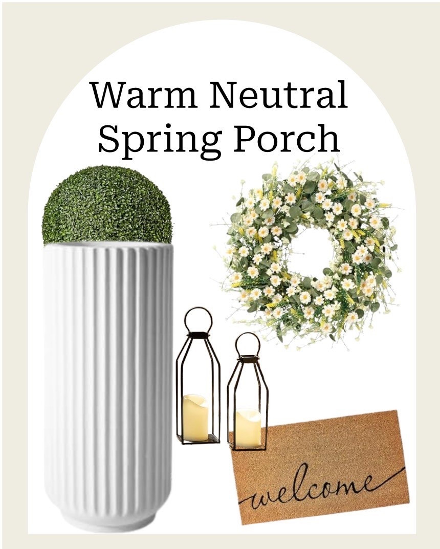 Warm neutrals for a simple spring porch refresh 🤍🌼
#LTKhome
#LTKspring
#LTKseasonal
#springporch
#neutralhome
#warmneutral
#minimaldecor
#frontporchdecor
#springhomedecor
#outdoorstyling


#LTKHome