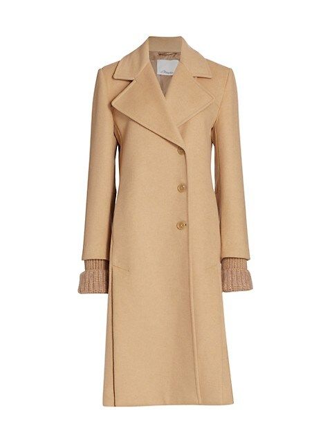 Double-Breasted Long Coat | Saks Fifth Avenue