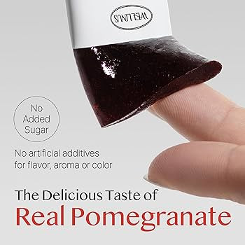 Korean Collagen Jelly Sticks - 25 Pomegranate Flavored Marine Collagen Peptide Snacks for Anti-Ag... | Amazon (US)