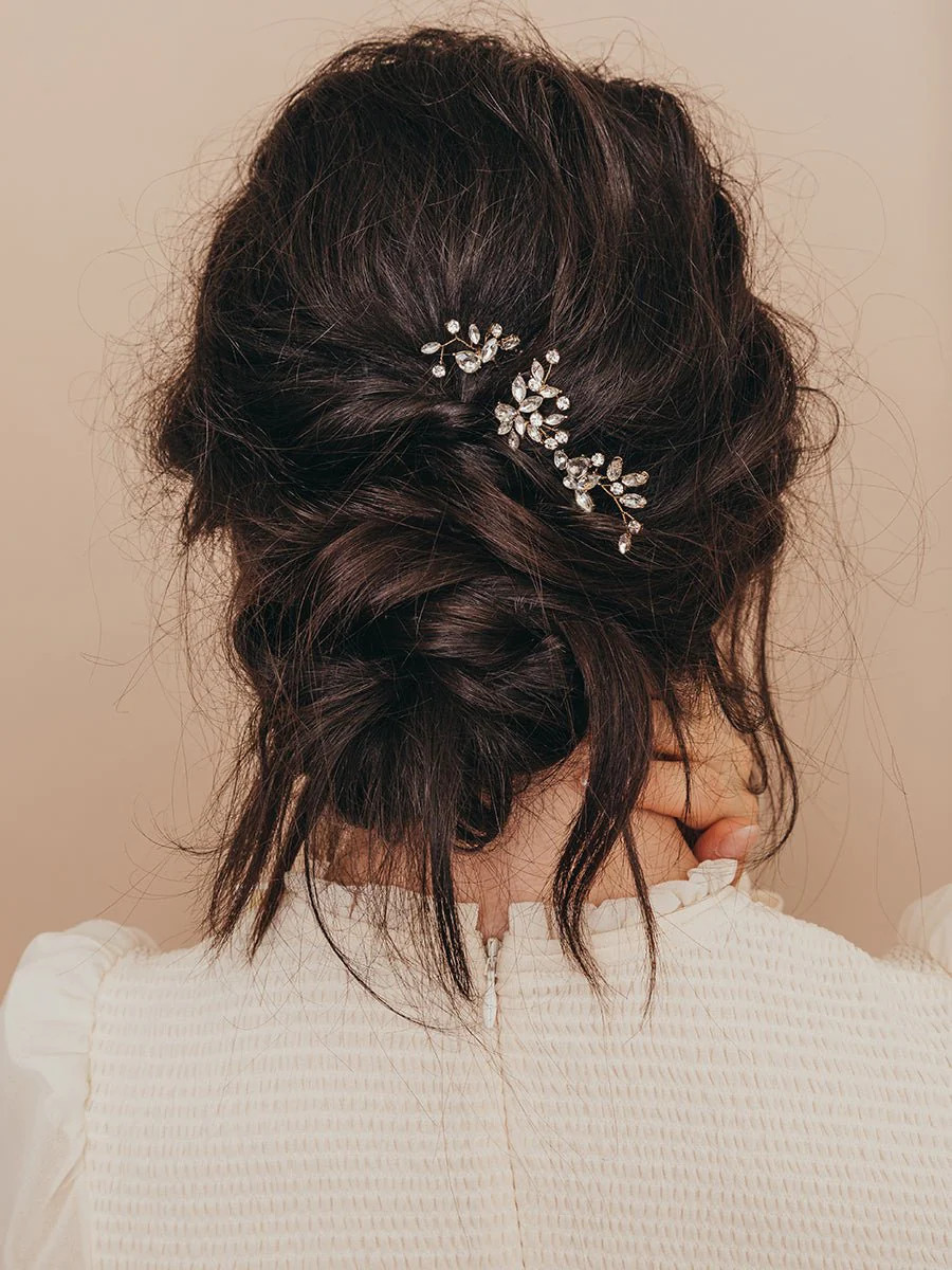 Hudson Hair Pins (Set of 2) | olive + piper