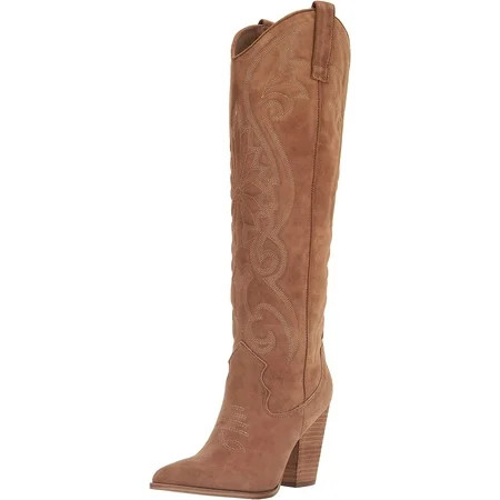 STEVE MADDEN LASSO Boots Chestnut Suede | Walmart (US)