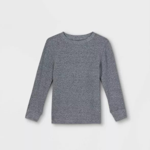 Toddler Boys' Thermal Long Sleeve T-Shirt - Cat & Jack™ | Target