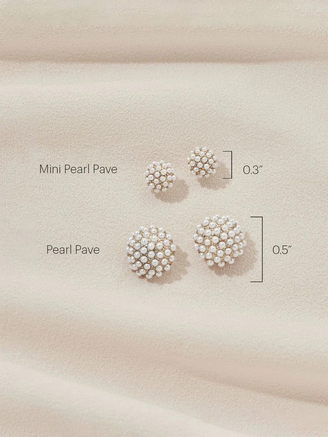 Pearl Pave Studs | olive + piper
