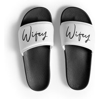 Wifey Wife Women's Slip-On Slides Sandals | Etsy (US)
