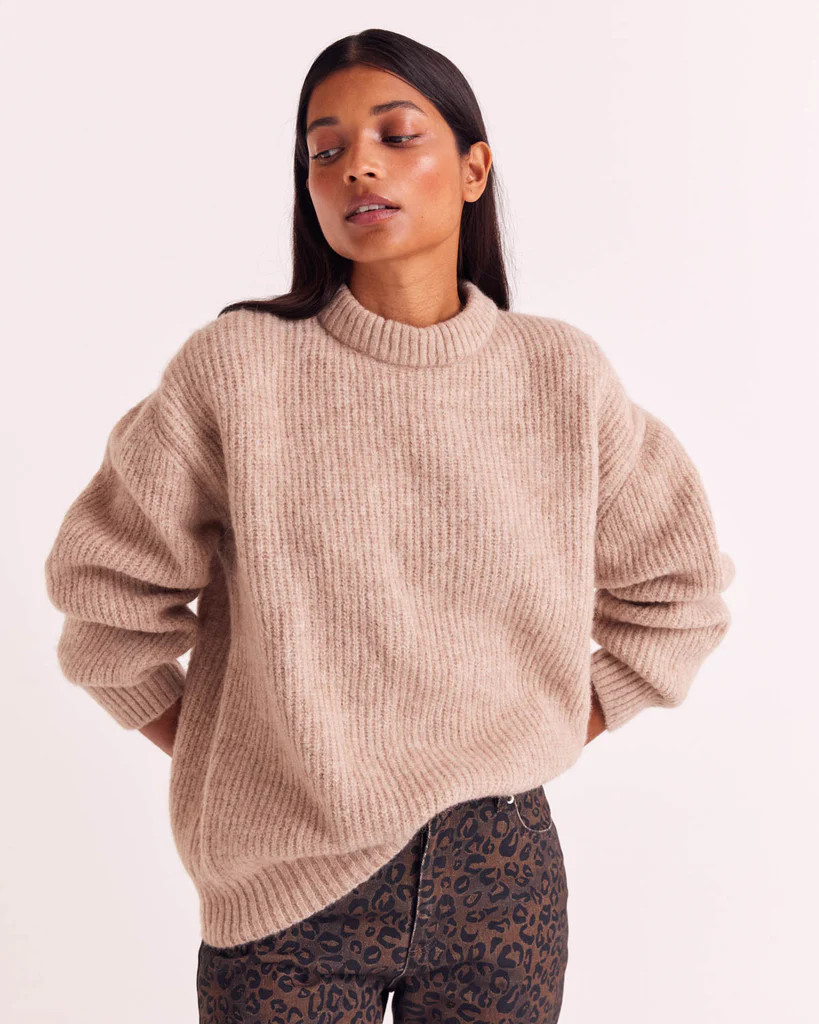 Beige Théodore Sweater | Balzac Paris US