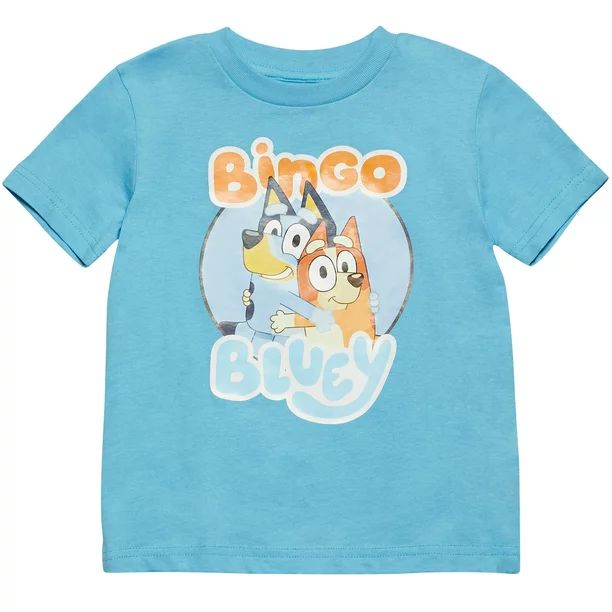Bluey Bingo Pullover T-Shirt Toddler to Big Kid | Walmart (US)