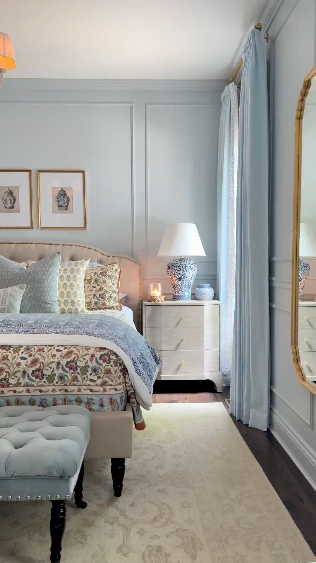 Chic fall bedroom with cozy layers of gorgeous color and pattern!

#LTKfall #LTKhome #LTKstyletip