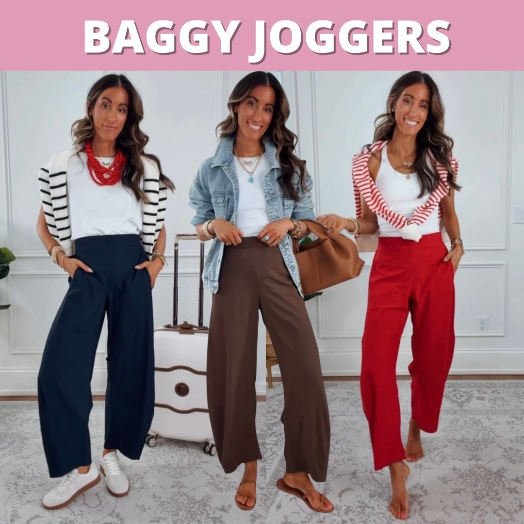 Wearing my true to size (xsmall) stretchy Amazon joggers. Size down if in-between sizes. 

#LTKTravel #LTKActive #LTKfitnessgoals