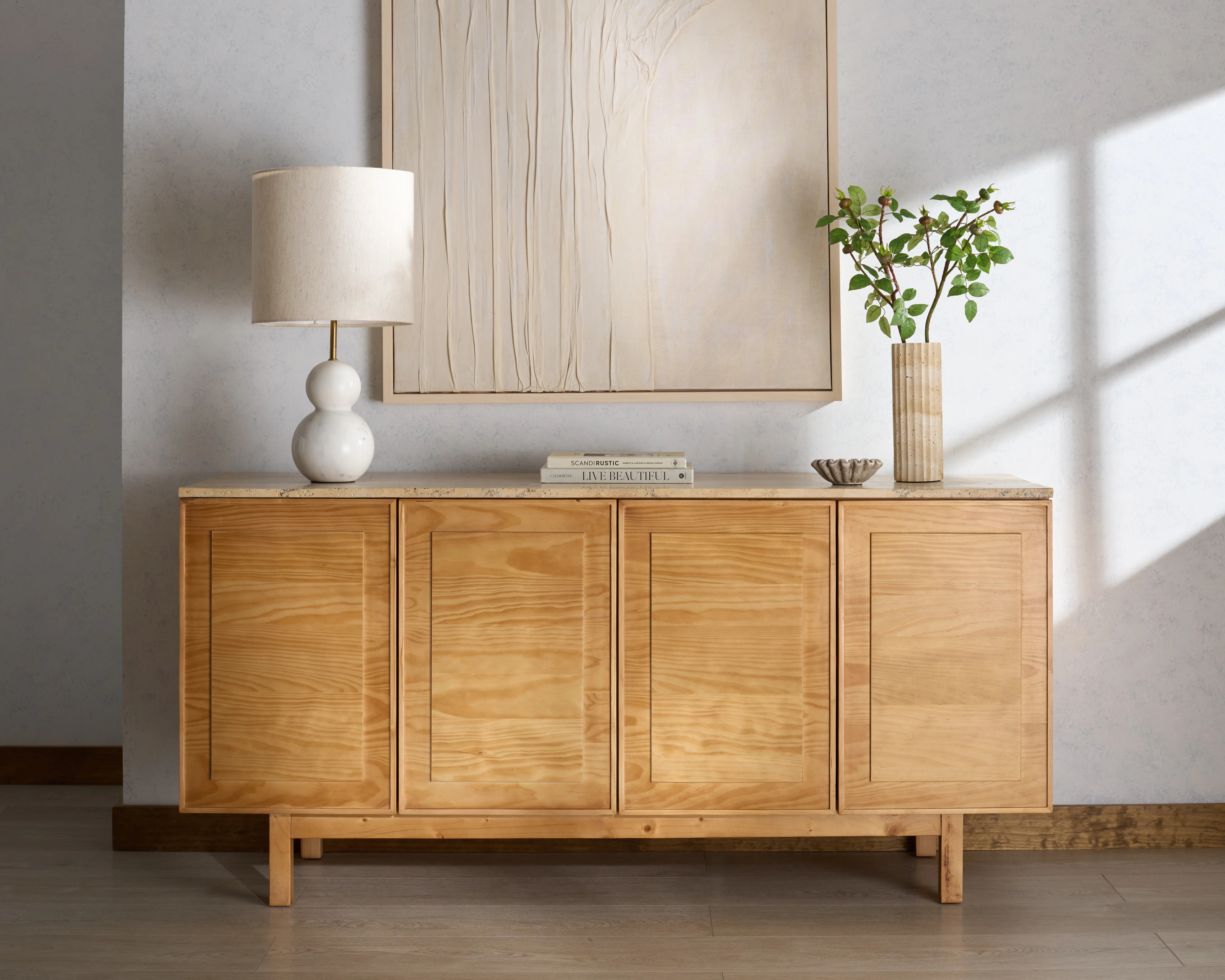 Debrianna Travertine Sideboard | Wayfair North America