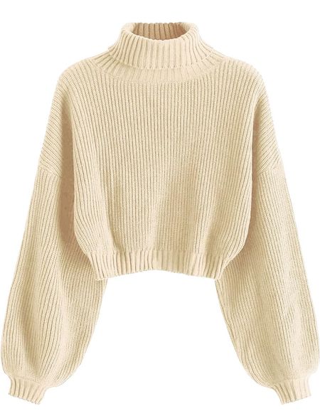 Crop sweater in cream for the fall 

#LTKstyletip #LTKFind #LTKBacktoSchool