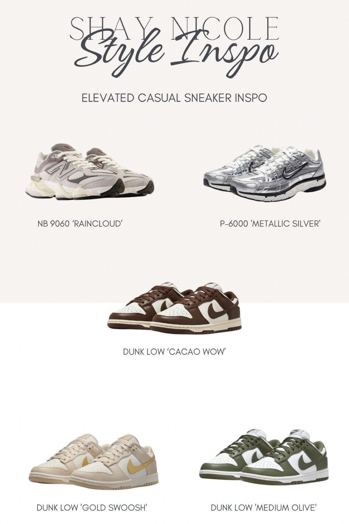 My top five FAV sneakers for looking cute on the go  

#LTKshoecrush #LTKMostLoved #LTKstyletip