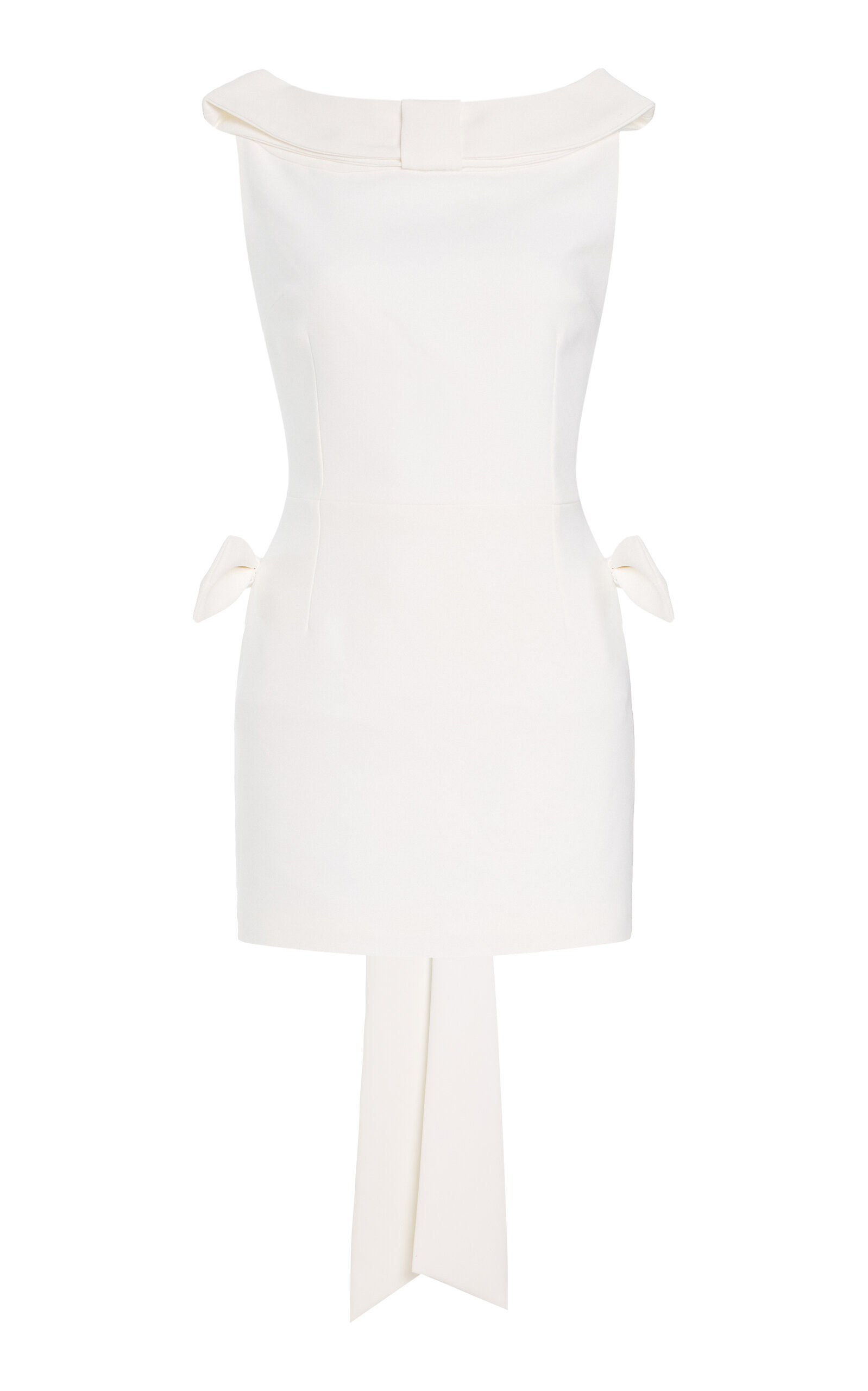 The New Arrivals Ilkyaz Ozel Daphne Train-Detailed Mini Dress - Moda Operandi | Moda Operandi (Global)