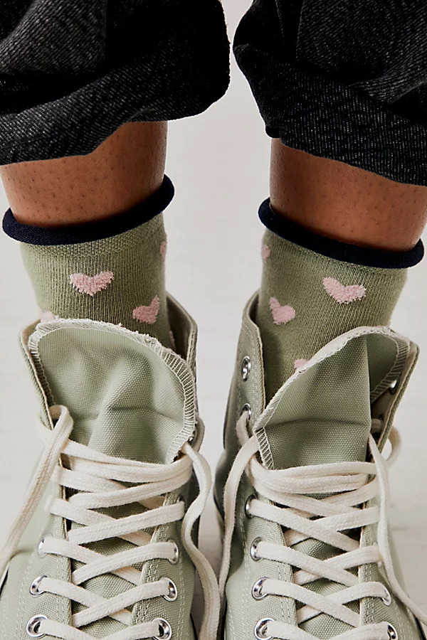 Heart Eyes Socks | Free People (Global - UK&FR Excluded)