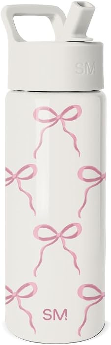 Simple Modern Kids Water Bottle with Straw Lid | 18oz Insulated Stainless Steel Kids Tumbler & Sp... | Amazon (US)