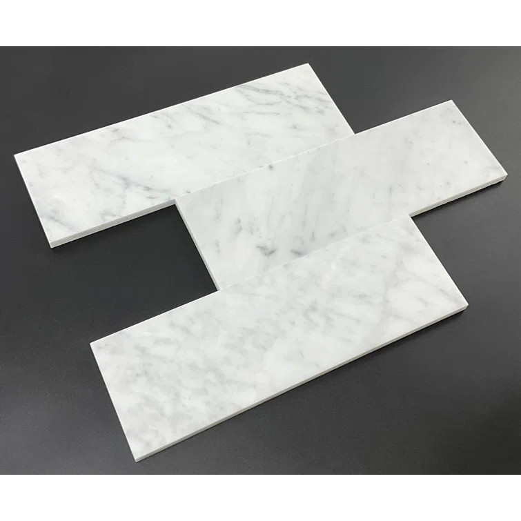 4" x 12" Marble Subway Wall & Floor Tile | Wayfair Professional