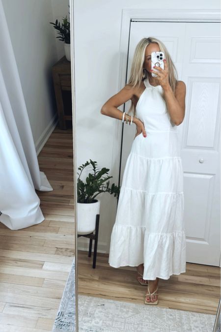 White dress, use code “Nikki20” for an additional 20% off!