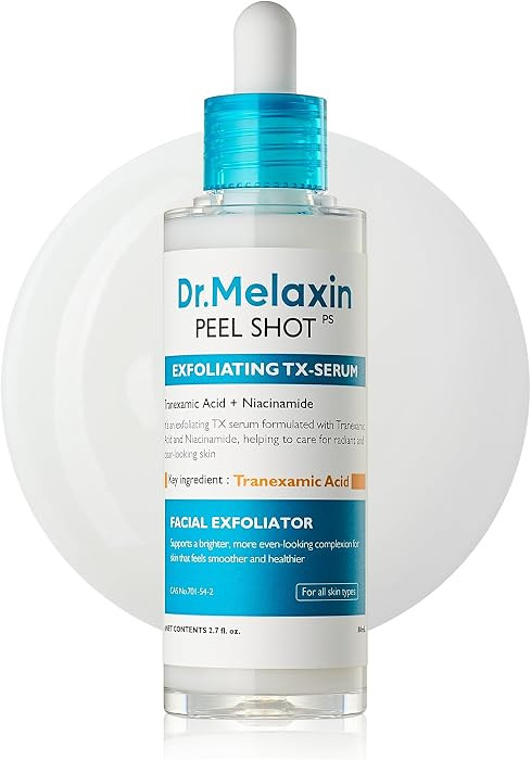 Dr.Melaxin Peel Shot Exfoliating TX Serum 80ml \u2013 99% Pure Tranexamic Acid & Niacinamide + AH... | Amazon (US)
