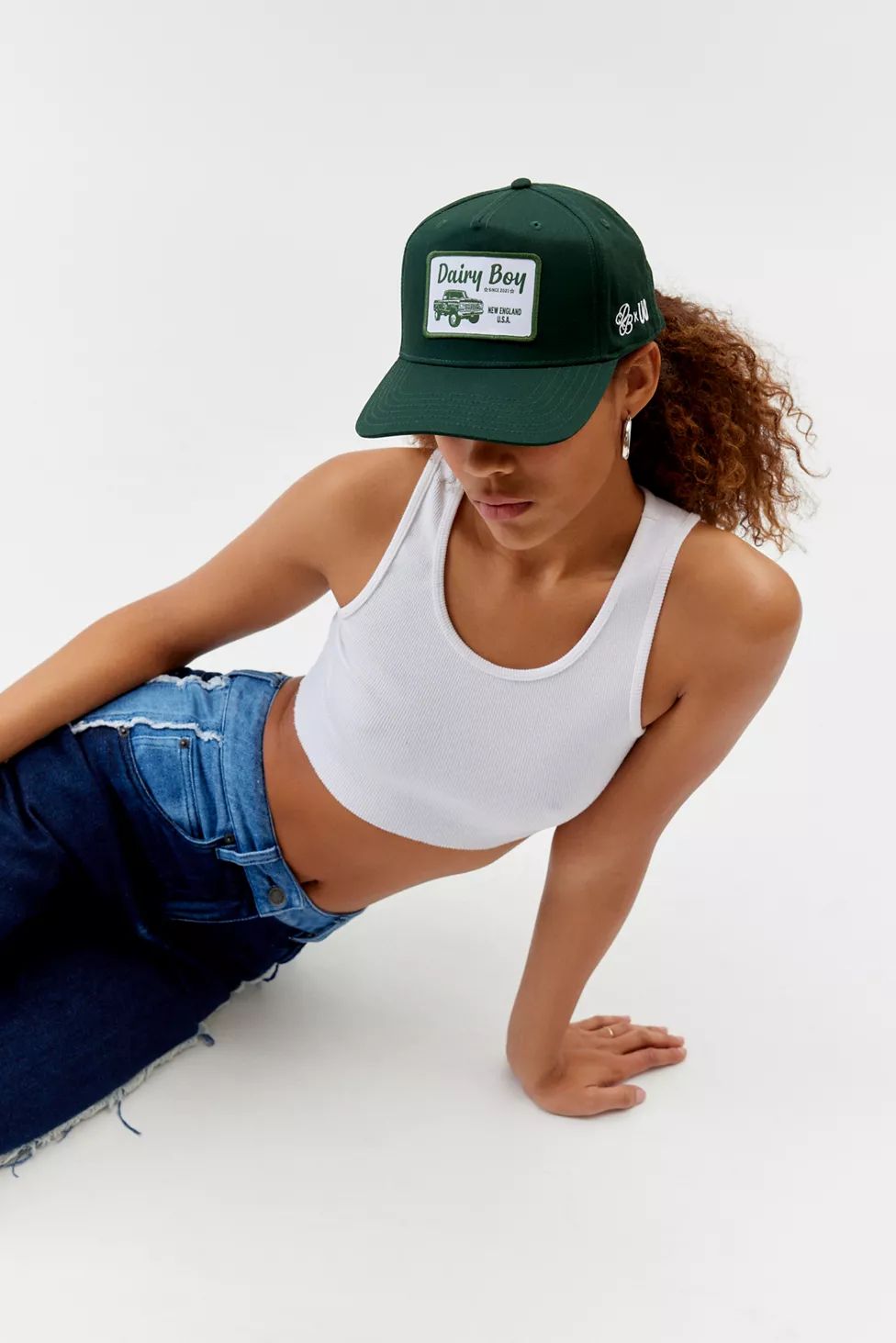 Dairy Boy UO Exclusive Alpine Green Snapback Hat | Urban Outfitters (US and RoW)