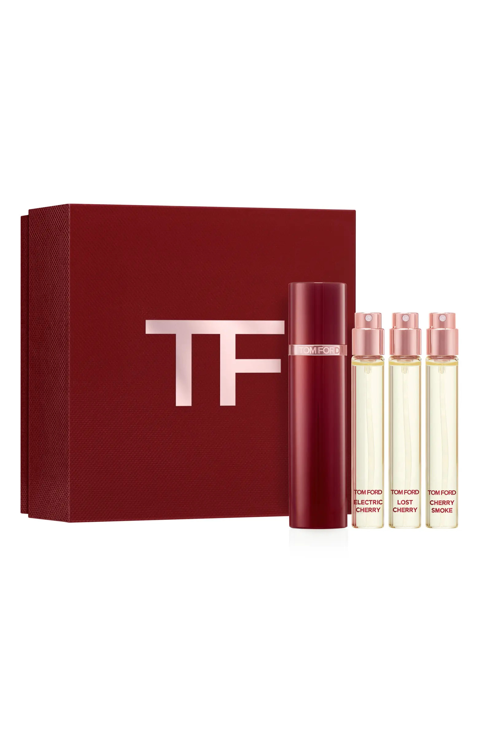 TOM FORD Private Blend Cherries Fragrance Travel Set & Atomizer $238 Value | Nordstrom | Nordstrom
