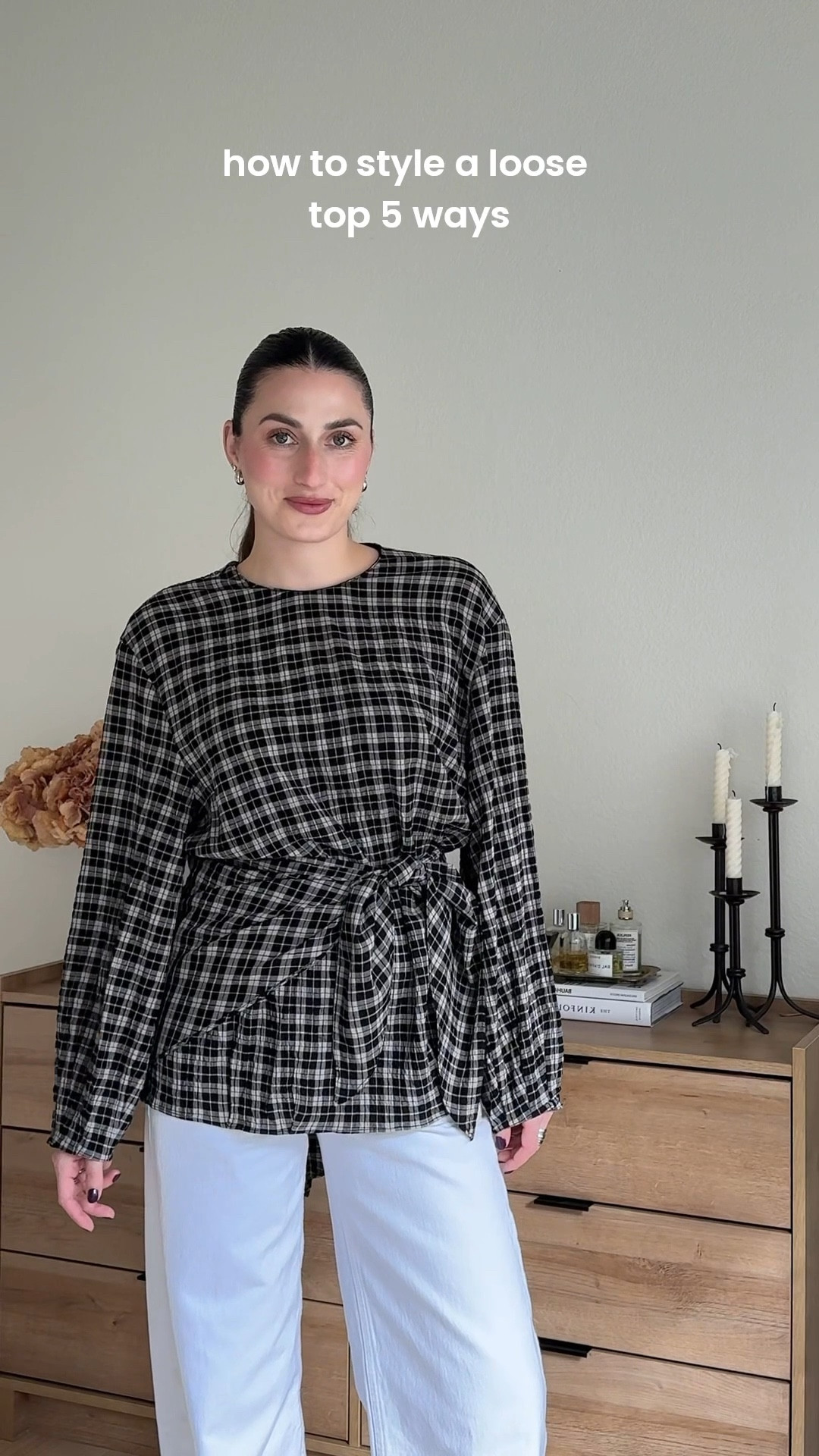 how will you be wearing it?? i will indeed be wearing it all 5 ways 

#plaidshirt #plaidtop #zara #falltop #fallblouse #zarafind #stylingtip #styling #minimalchic 

#LTKFindsUnder100 #LTKStyleTip #LTKSeasonal