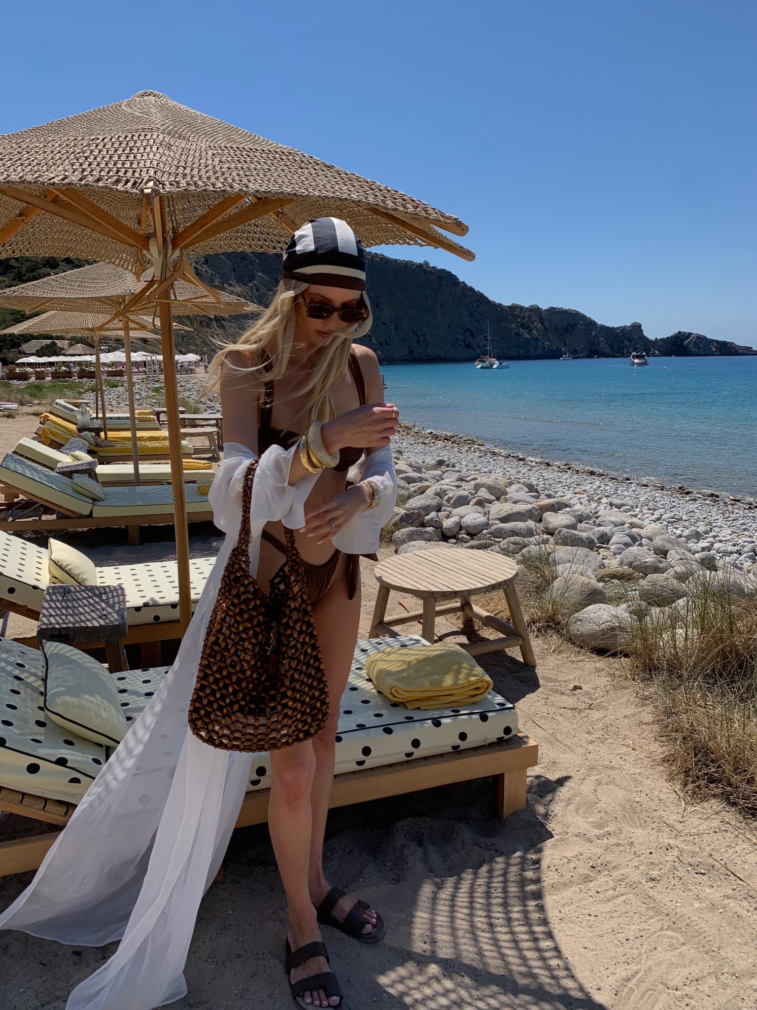 Ibiza beach club days 🍦