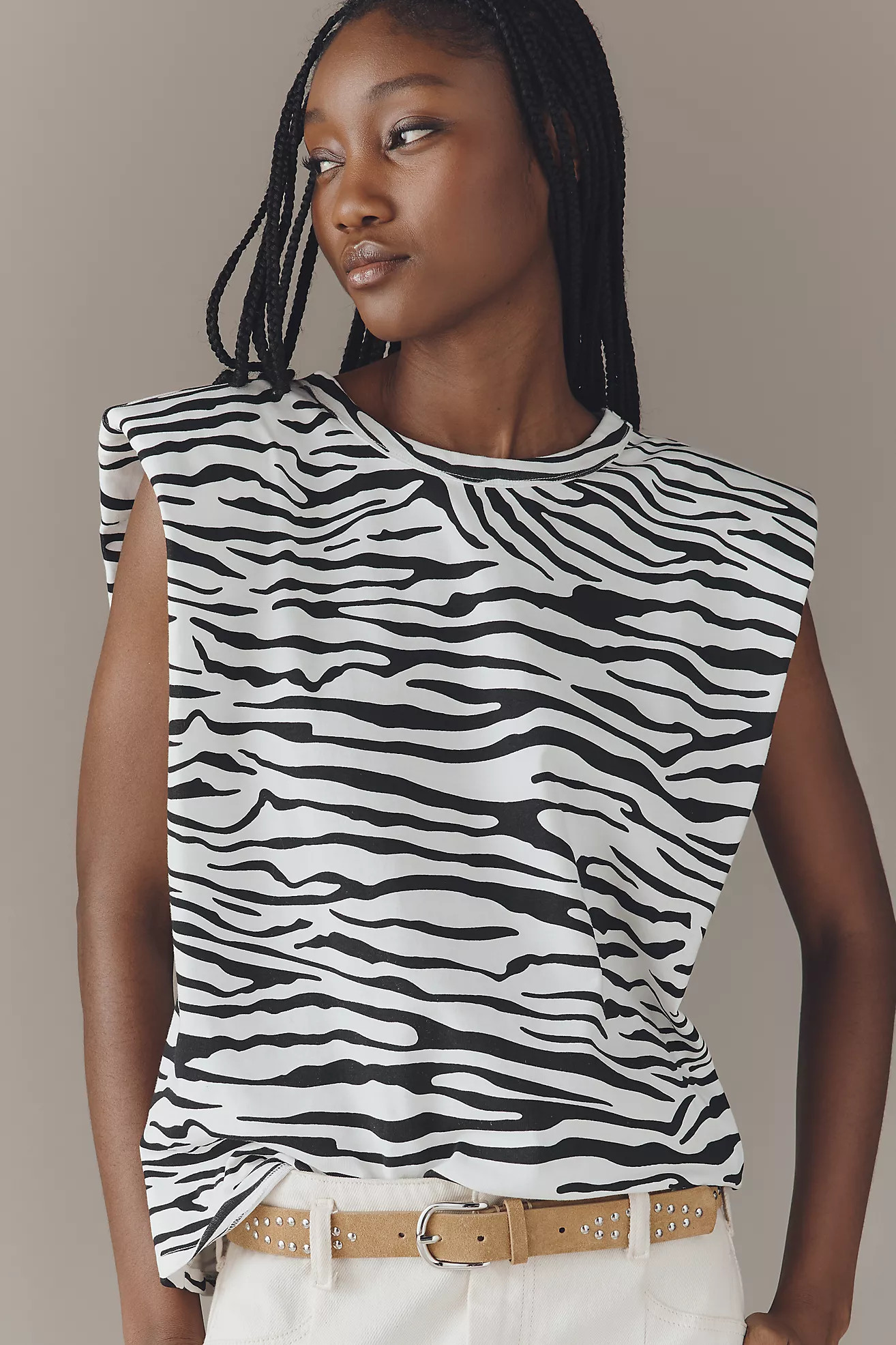 Endless Rose Zebra Top | Anthropologie (US)