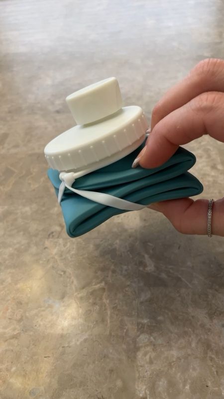 This foldable/collapsible water bottle is so good and perfect if you’re someone that always carries a water bottle with you or is always on the go. It folds up and is small enough to fit inside any handbag, carry-on, or even in your pocket, and is under $10.💕

#kitchenhacks #travelhacks #amazonfinds #musthaves

#LTKhome #LTKfindsunder100 #LTKfindsunder50