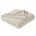 Better Homes and Gardens Beige Cozy Knit Throw, 50" x 72" | Walmart (US)