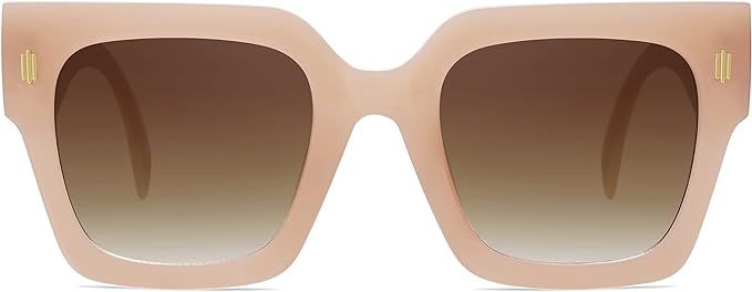 SOJOS Vintage Oversized Square Sunglasses for Women,Retro Womens Luxury Big Sun Glasses UV400 Pro... | Amazon (CA)