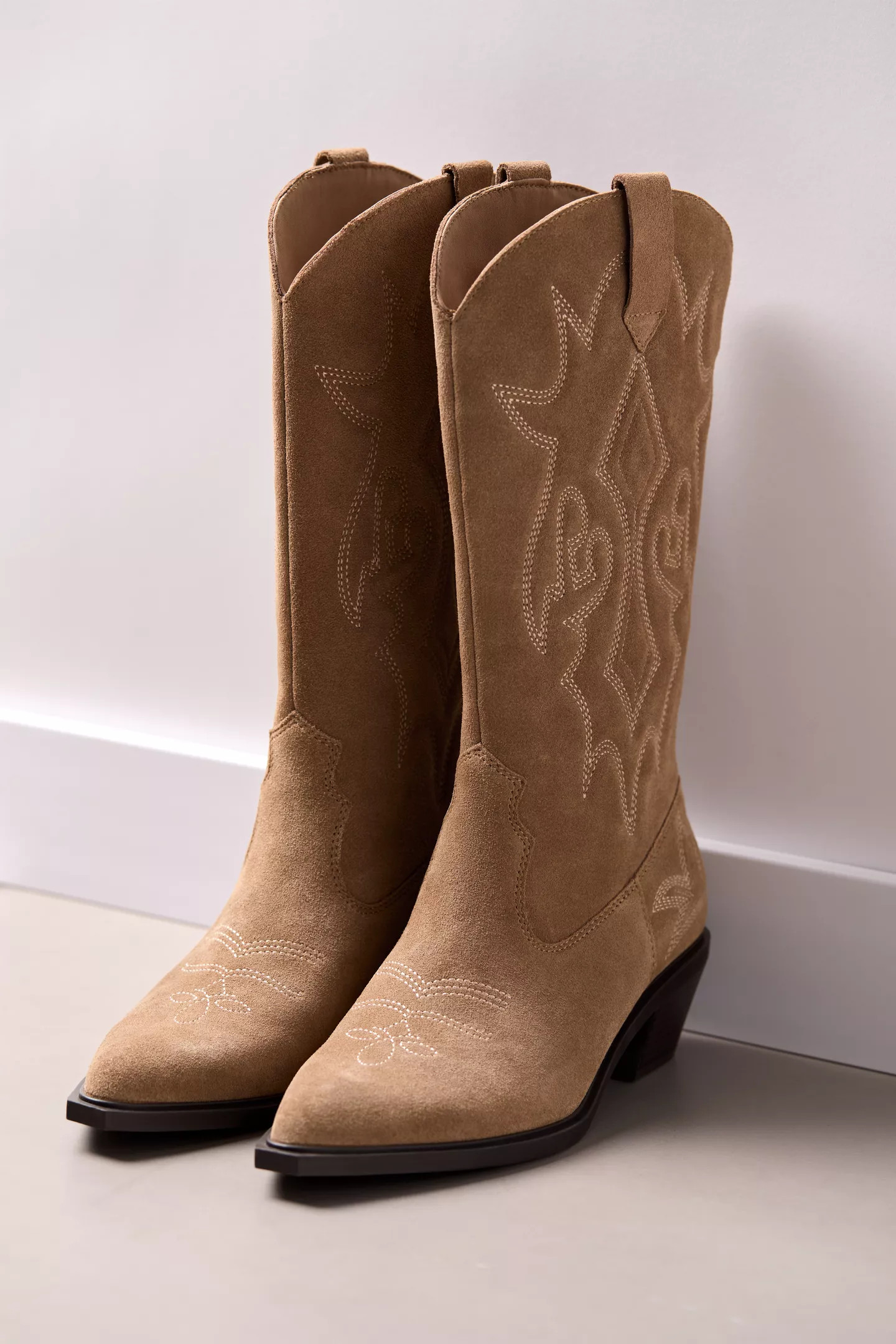 Bottes cowboy en cuir | Stradivarius (FR)