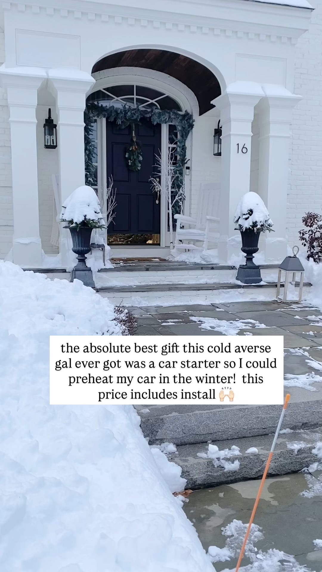 A car starter stands out as a life changing upgrade in life when I lived in CT. Preheat the car in the winter.  This price includes install!   

#LTKHoliday #LTKGiftGuide #LTKCyberWeek