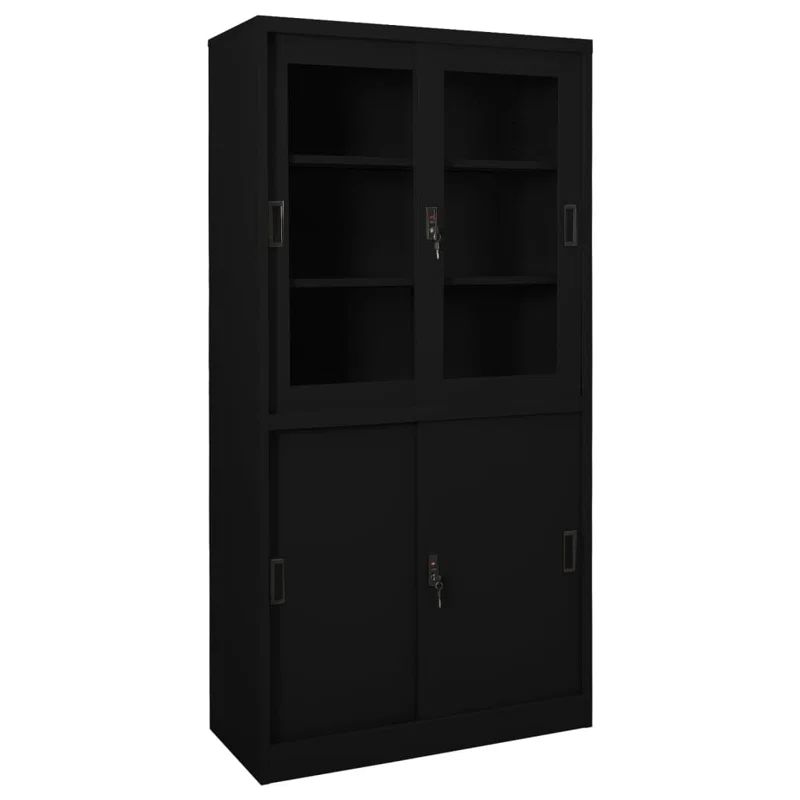 Jasiya 35.4'' Wide 4 - Shelf Storage Cabinet | Wayfair North America
