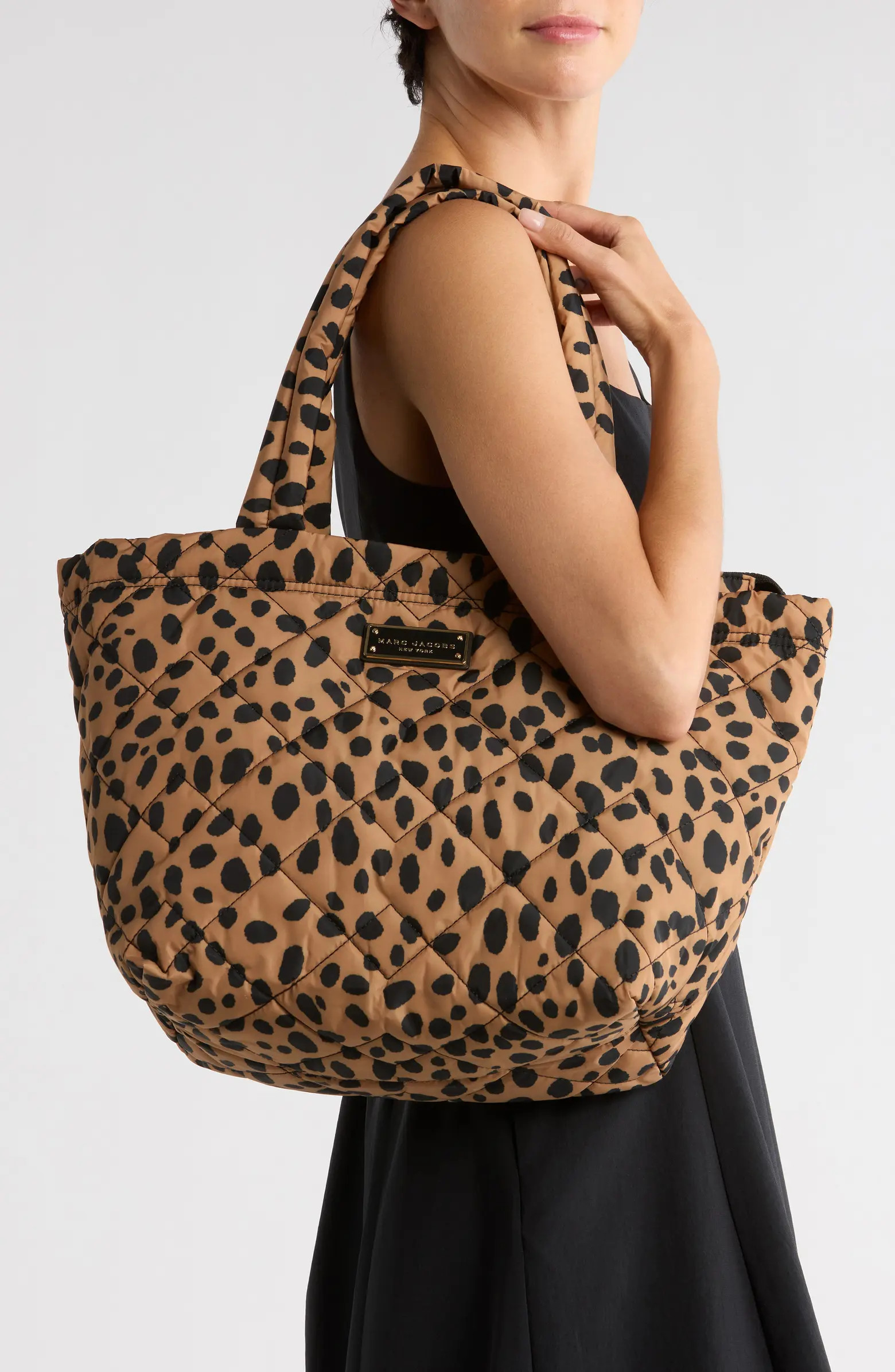 Marc Jacobs Medium Cheetah Print Quilted Nylon Tote | Nordstromrack | Nordstrom Rack