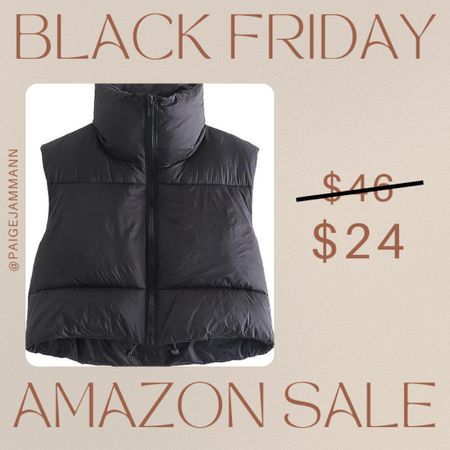 Black Friday, black Friday sale, Amazon sale, Amazon Black Friday, vest, puffer vest

#LTKSeasonal #LTKsalealert
