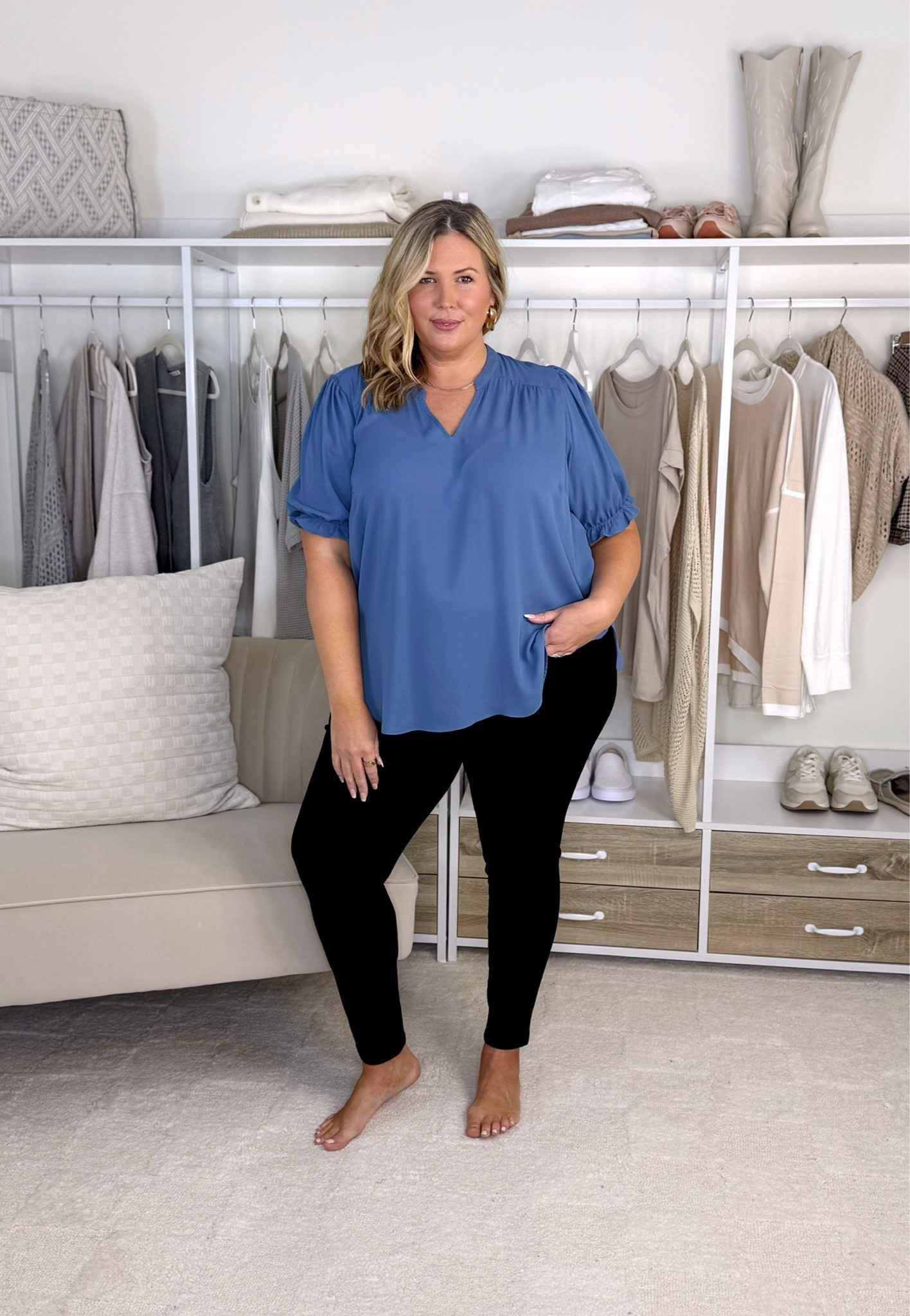 Wearing a 2X in all the tops! The jeans are a little tight so I’d size up! Plus size, outfit inspo, fall fashion, mom life, apron belly

#LTKMidsize #LTKPlusSize #LTKSeasonal
