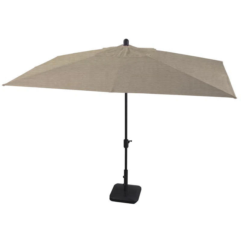 Wieczorek 118'' x 78'' Rectangular Market Sunbrella Umbrella | Wayfair North America