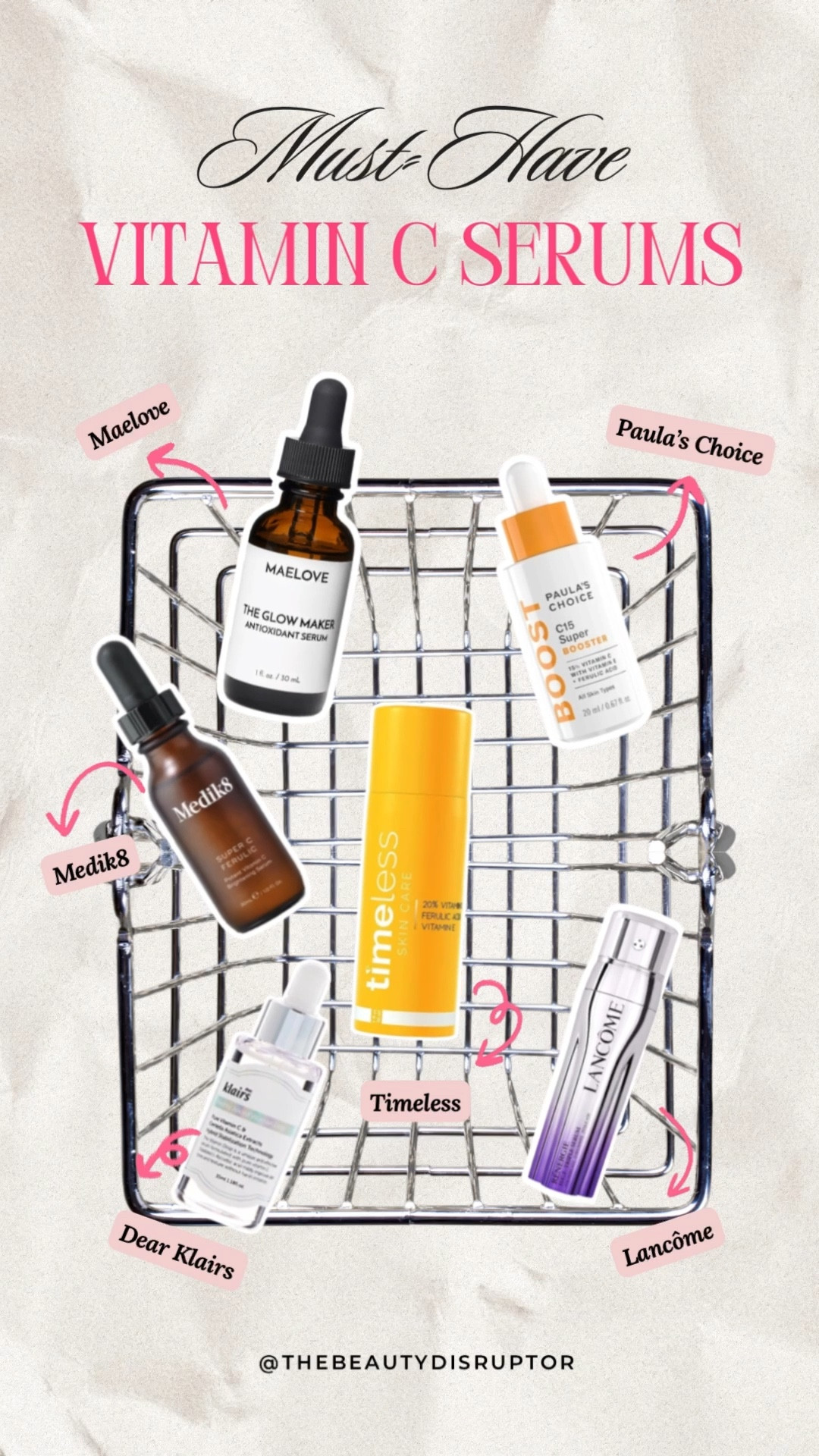 Upgrade your skincare routine with these must-have vitamin C serums for healthy, glowing skin. ✨

Here are several top rated vitamin C serums that give luxury results at an affordable price:

1. Timeless Vitamin C 
2. Maelove The Glow Maker
3. Dear Klair’s Freshly Juiced 
4. Lancôme Renergie HCF Serum
5. Medik8 Super C Ferulic
6. Paula’s Choice C15 Booster

 #skincare #vitaminc #vitamincserum #skincareproducts #serum




#LTKBeauty #LTKselfcare #LTKOver40