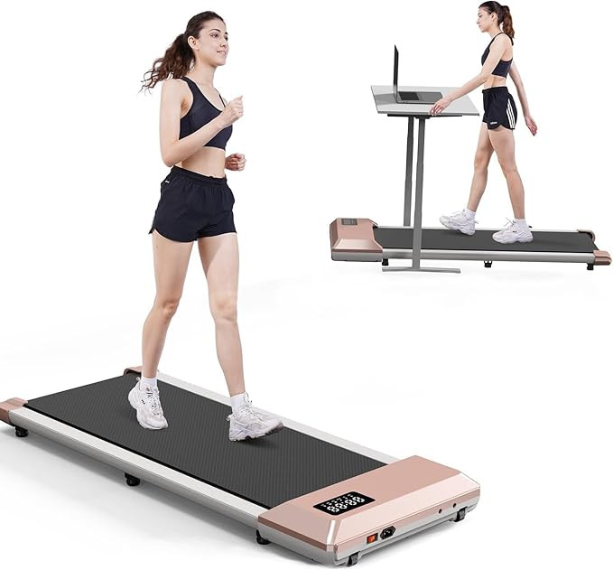 SupeRun Walking Pad, Under Desk Treadmill, 3 in 1 Portable Treadmill with Remote Control LED Disp... | Amazon (US)