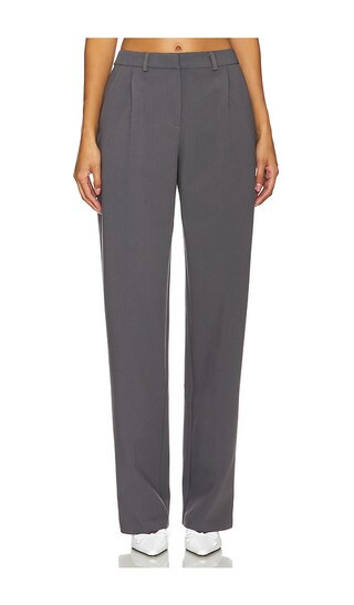Amanda Uprichard Wallace Pants in Grey. - size XS | Revolve Clothing (Global)