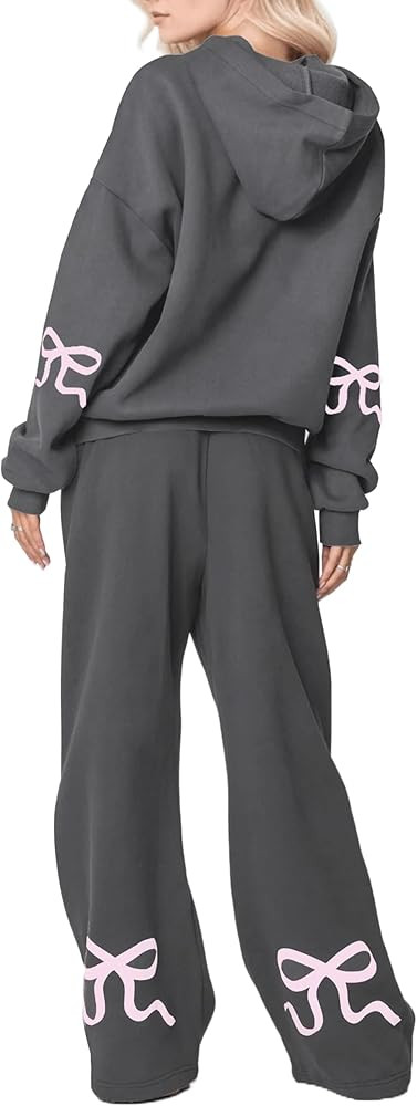 Livtany Women's 2 Piece Outfits Hoodie Sweatsuit Sets Oversized | Amazon (US)