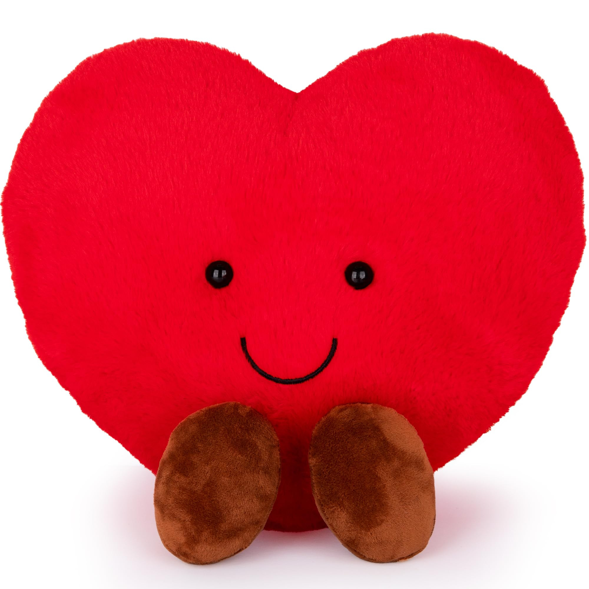 ArtCreativity Large Valentines Plush Heart - Cute Love Heart Plush Toy with Smile and Little Brow... | Amazon (US)