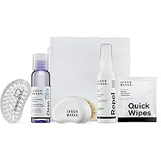 Jason Markk Starter Box, Shoe Cleaning Kit, 5-Piece Set, Deep Cleaning Solutions, Two Brushes, & ... | Amazon (US)