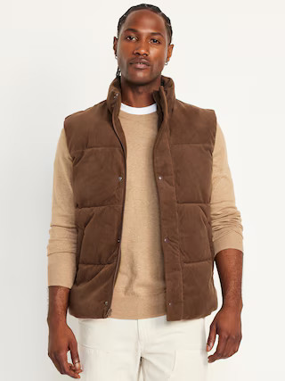 Corduroy Puffer Vest | Old Navy (US)