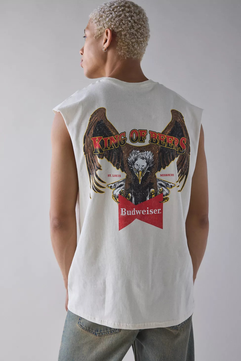 Budweiser Graphic Muscle Tee | Urban Outfitters (US and RoW)