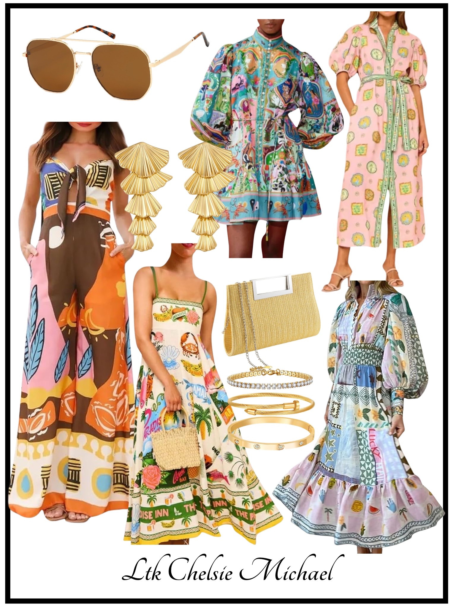 I want every single one of these dresses!! #farmriostyle #colorful #dress #dresses #maxi #vacay #vacaystyle