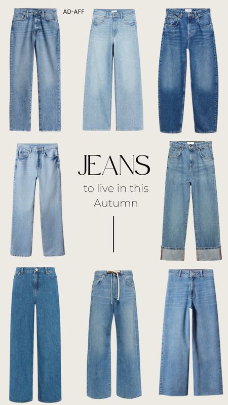 Jeans to live in this Autumn 💙

#LTKSeasonal #LTKstyletip #LTKeurope
