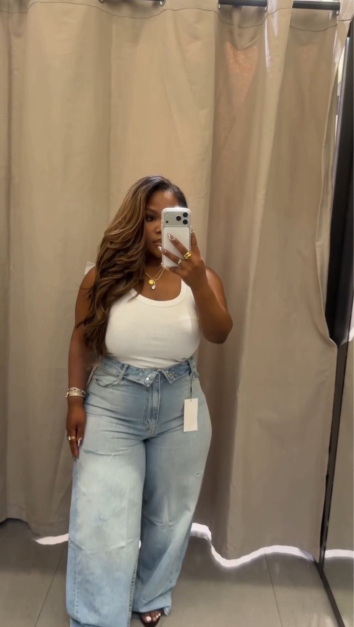 Elevated causal outfit! Love how unique these jeans are. Adds a little pop to this summer outfit 🤍

Pants: 46 (14)
Top: L

#LTKSeasonal #LTKootd #LTKPetite